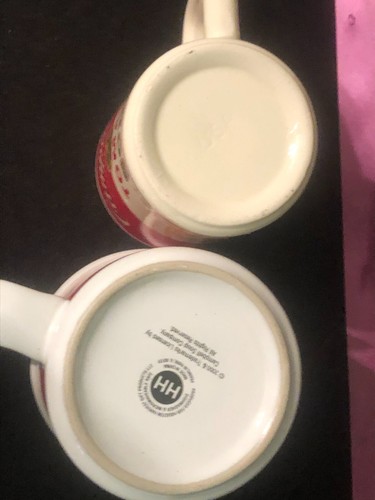 vntg campbells soup mugs set of 2 - Picture 6 of 12