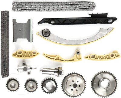 Engine Timing Chain Kit Fits for Colbat Equinox HHR Malibu 2.0L 2.2L 2.4L, for 