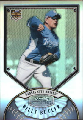 2007 Bowman Sterling Refractors #BB Billy Butler Rookie Card RC /199 | eBay