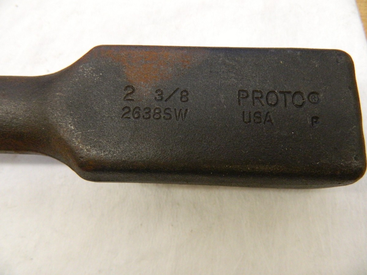PROTO 2-3/8″ 12 Point Striking Box Wrench J2638SW | eBay