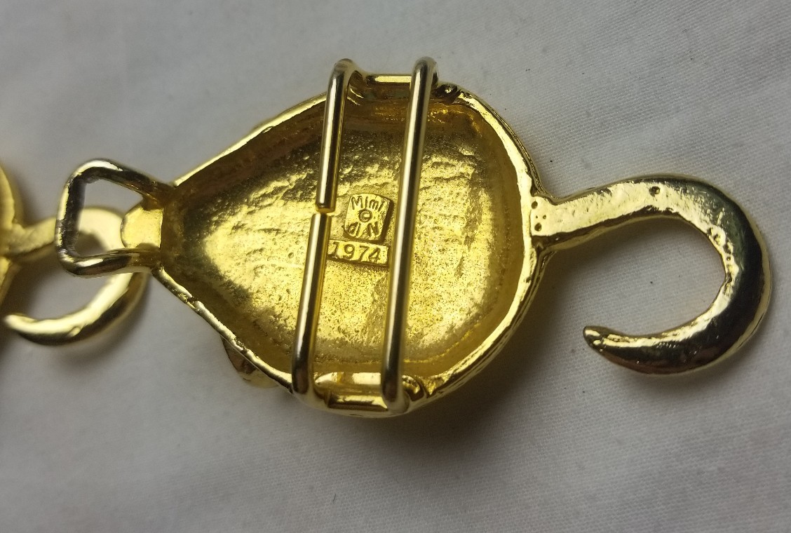 Vintage Mimi Di N 1974 Mouse Belt Buckle | eBay display picture 3