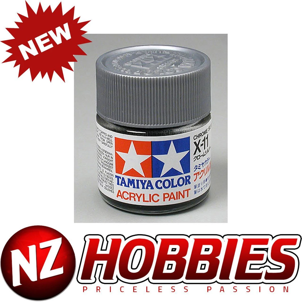 Tamiya chrome silver deals