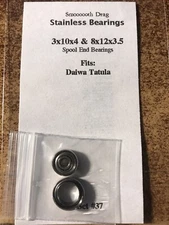 Smooth Drag #37 Daiwa Tatula Stainless Steel Ball Bearings 