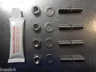 HARLEY DAVIDSON STAINLESS STEEL UPGRADED EXHAUST STUD STUDS XLH 883 SPORTSTER