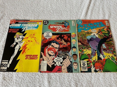 3 x DC Comic Books Bundle Atrai Force Spiral Zone Jonni Thunder Great Condition