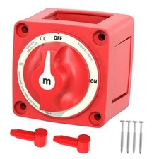 Battery Disconnect Switch 12V 48V Marine Battery Cut Off Switch 300A Heavy
