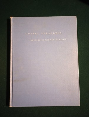 Gospel Parallels: A Synopsis of the First Three Gospels (1949 HC) Thomas Nelson 