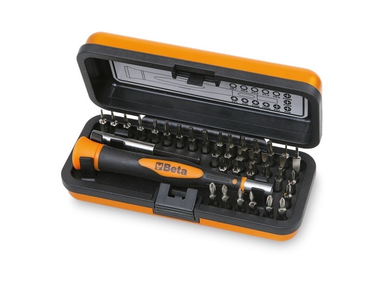 Beta 1256/C36-2 Micro Screwdriver Set + 32 Interchangeable Bits +Case - Image 3