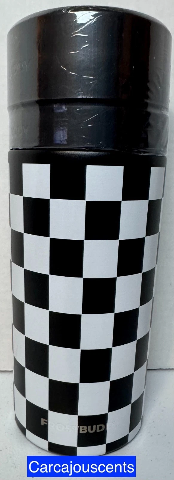 Frostbuddy Universal XL Buddy Drink Cooler Black & White Checkerboard NEW
Opens in a new window or t