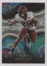 2022 Panini Select Draft Picks Unstoppable Silver Prizm Breece Hall #US-BH 11qd