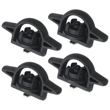 APPERFiT Bed Cleat Tie Down Anchor for Truck Rail 4PCS Black, type b-4pcs