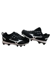 Mizuno Women's Finch Elite 5 Softball Shoe Cleat, Black, Size 5 11GP215009