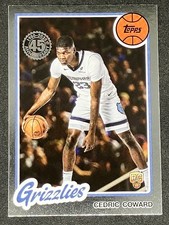 Cedric Coward #80BK-58 Prices | 2025 Topps 1980 | Basketball Cards