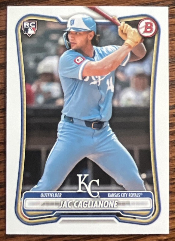 2026 Bowman Jac Caglianone #75 RC Royals