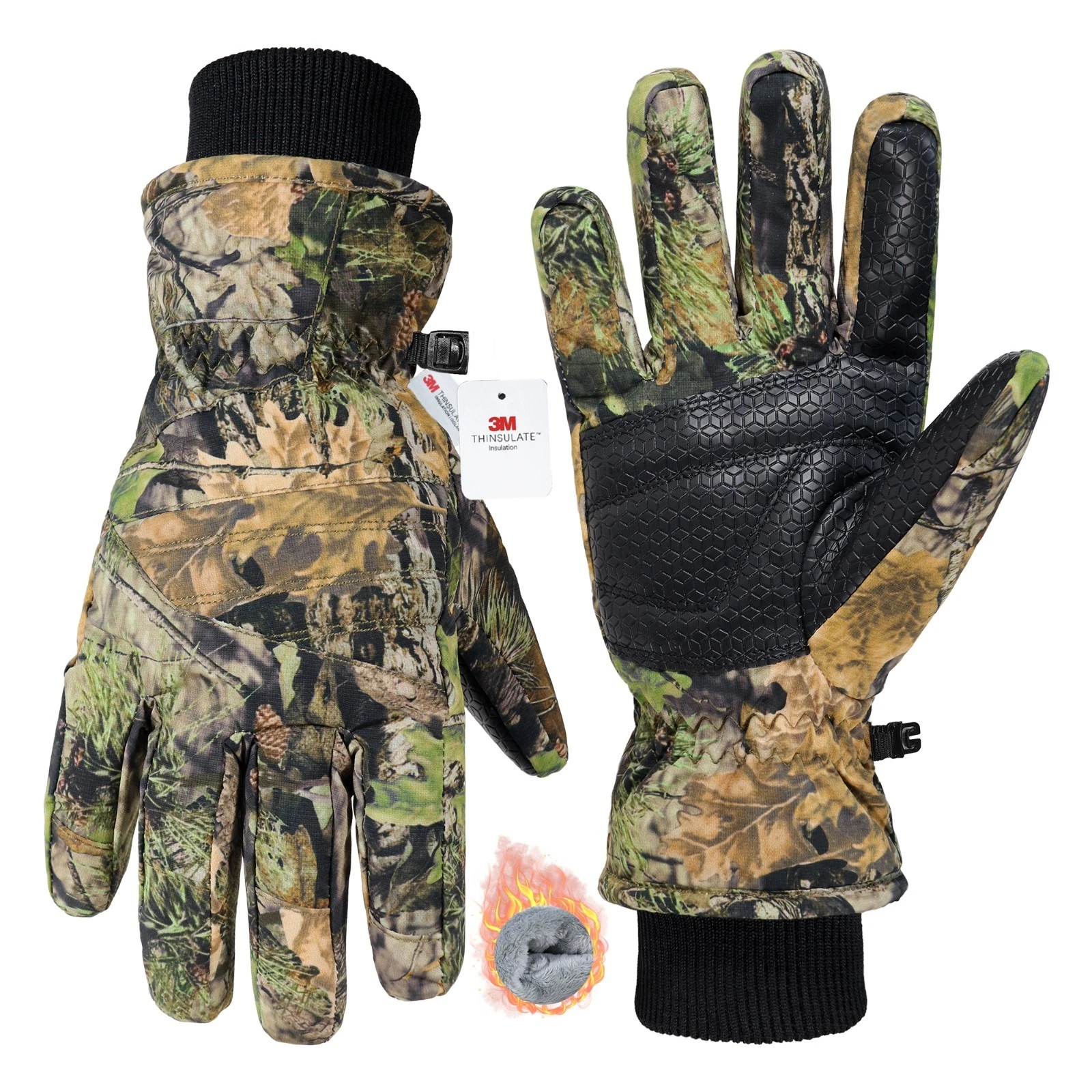 Insulated Waterproof Skiing Hiking Cold Weather Gloves
Opens in a new window or tab