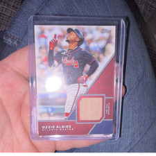 Topps 2023 Baseball Major League Material Relic Ozzie Albies Braves MLM-OA