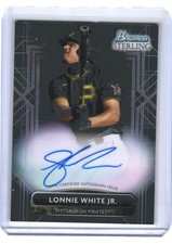 2022 Lonnie White Jr Bowman Sterling Auto RC #PA-LW (H404) $6 MAX SHIP