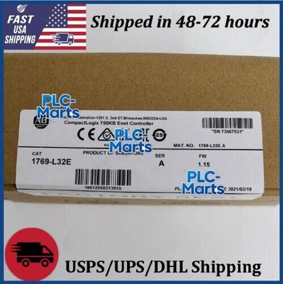 New Allen-Bradley AB 1769-L32E SER A CompactLogix EtherNet Processor 1769L32E