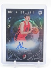 YANG HANSEN 2025-26 TOPPS MIDNIGHT SUN SIGNATURES ROOKIE RC AUTO Q6196