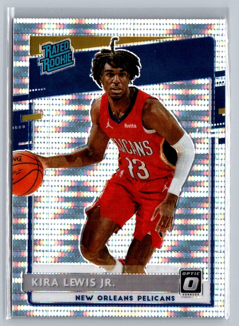 2020-21 Donruss Optic #163 Kira Lewis Jr. Silver Pulsar