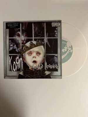 Korn - TWISTED TRANSISTOR  7   White  Vinyl