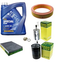 Mann Inspektionspaket 5L Mannol Special Plus 10W-30 FüR Seat Ibiza II 1.4I