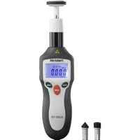 Voltcraft DT-30LK Drehzahlmesser Mechanisch, Optisch 2 - 20000 U/Min 2 - 200000