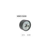 Umlenk-/FüHrungsrolle, Keilrippenriemen SKF Vkmcv 51030 FüR MERCEDES-BENZ