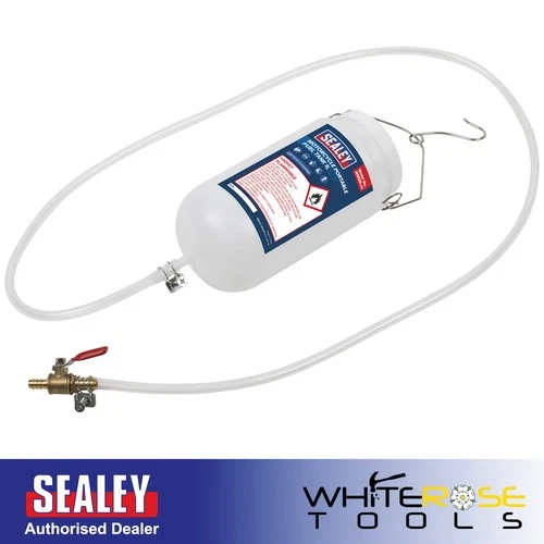 Sealey Motorcycle Portable Fuel Tank 1L Remote Hose