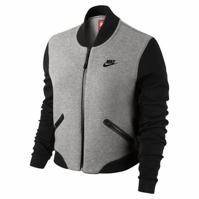 Nike Wmns Tech Fleece 3MM Bomber Jacke Jacket 617192 063 New L