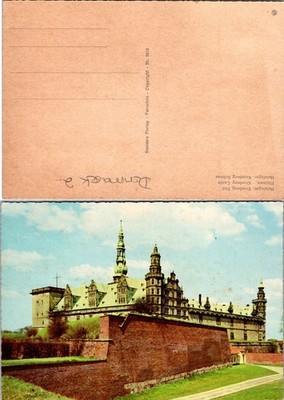 Kronborg Castle Postcard Denmark Vintage Unposted Stenders Forlag 5618 Unsent