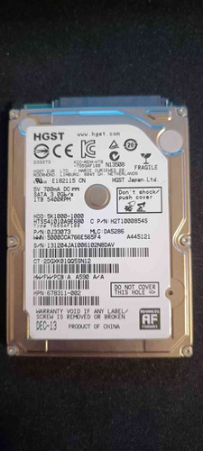 1 TB 2,5" SATA Festplatte Hitachi HGST HTS541010A9E680