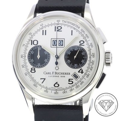 Carl F. Bucherer Heritage Bicompax Annual Chronograph 41mm Uhr FullSet xxyy