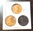 1932 P, 1932 D Lincoln Wheat Cent, Penny, Fine
