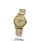Vintage Omega Seamaster 14KGF Automatic 31mm 7-8IN Mens Wristwatch #WB5233-1