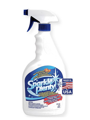 Sparkle Plenty Chandelier Cleaner Drip Dry Spray No Wipe - Dust & Streak Glas...