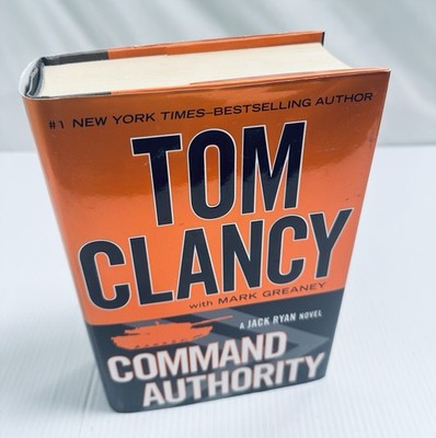 Command Authority Tom Clancy Mark Greaney 2013 Hardcover Jack Ryan Thriller Book