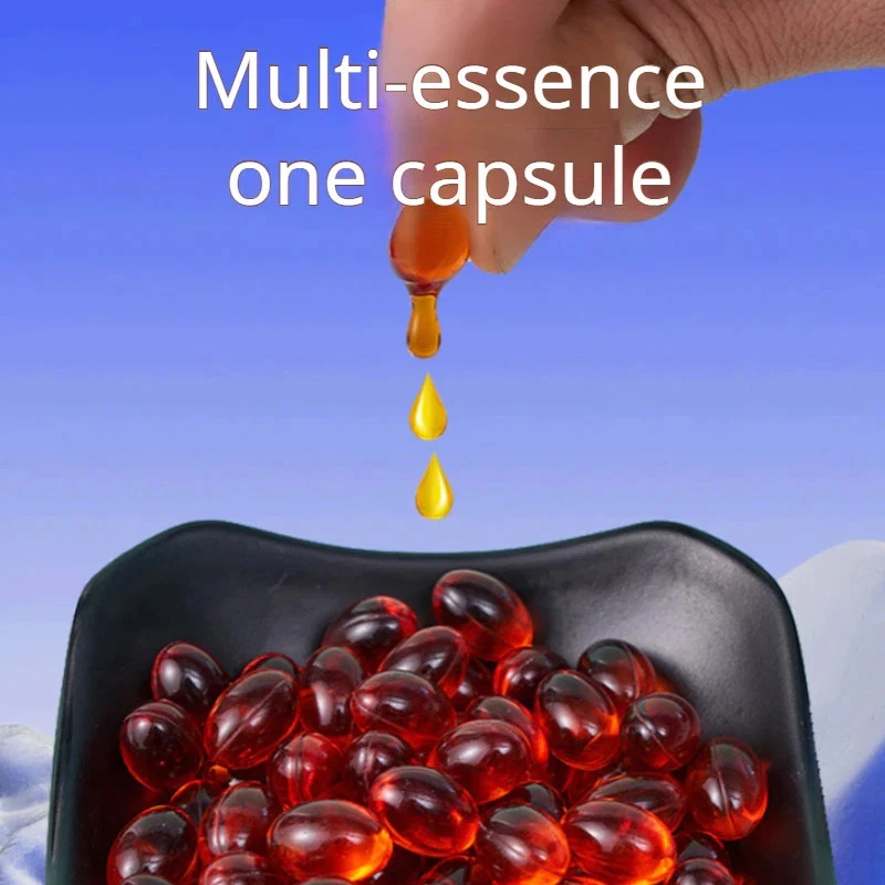 Aceite de Krill Antártico Noruego Años 60 1000mg con Omega-3 y Astaxantina Foto 4 de 4