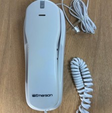 Emerson EM2116 Slim Line Corded Telephone Illuminated Large Buttons