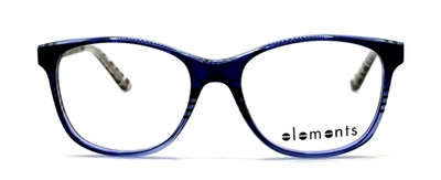 ELEMENTS EL-416 BLUE EYEGLASSES SUNGLASSES FRAMES 47-15-125