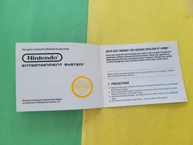 Karate Champ Nintendo NES Manual Only ~ Instruction Booklet