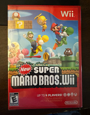Nintendo New Super Mario Bros. Wii Factory Sealed