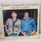 The Girl Is Mine - Michael Jackson - Paul McCartney - Vinyl Single 7
