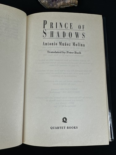 Prince of Shadows, Antonio Muñoz Molina 1993 - Picture 7 of 10