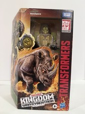 Transformers Kingdom War for Cybertron Trilogy Rhinox Action Figure NIB
