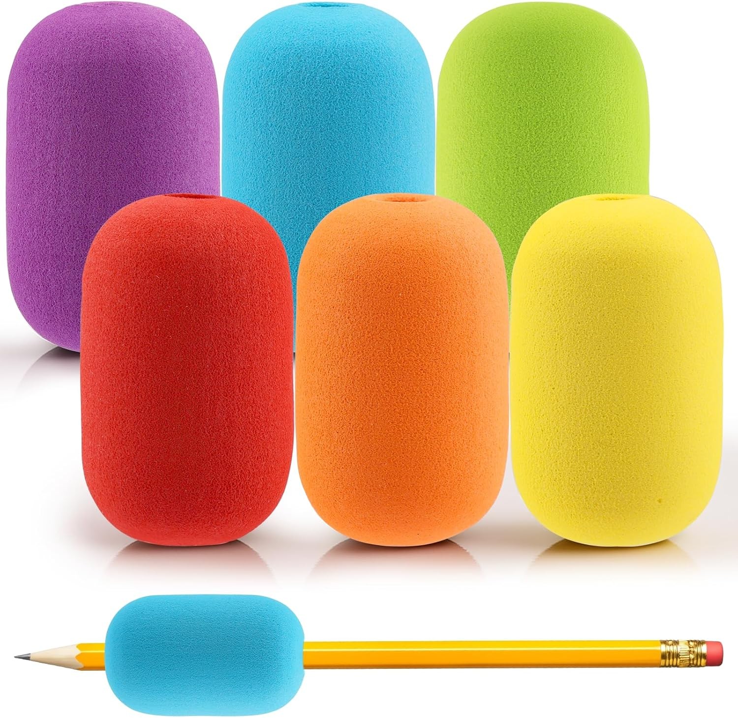 Grips For Kids Handwriting - 1 Count (pack Of 6), Multicolor