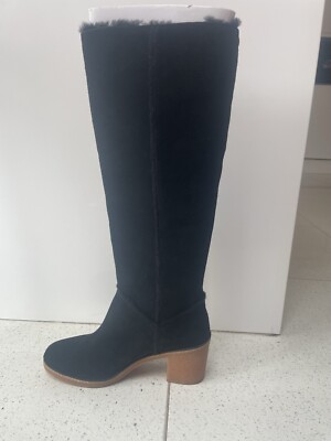 UGG Kasen Tall Heeled boots Knee High Suede Boots brand new UK RRP £240  UK