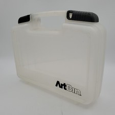 ArtBin Quick View Carry Case Clear Translucent w/Sliding Locks 13"x 3.25" x 8"