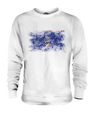 GUAM DISTRESSED FLAG UNISEX SWEATER TOP GUAHAN GUAMBAT GUAMANIAN SHIRT FOOTBALL