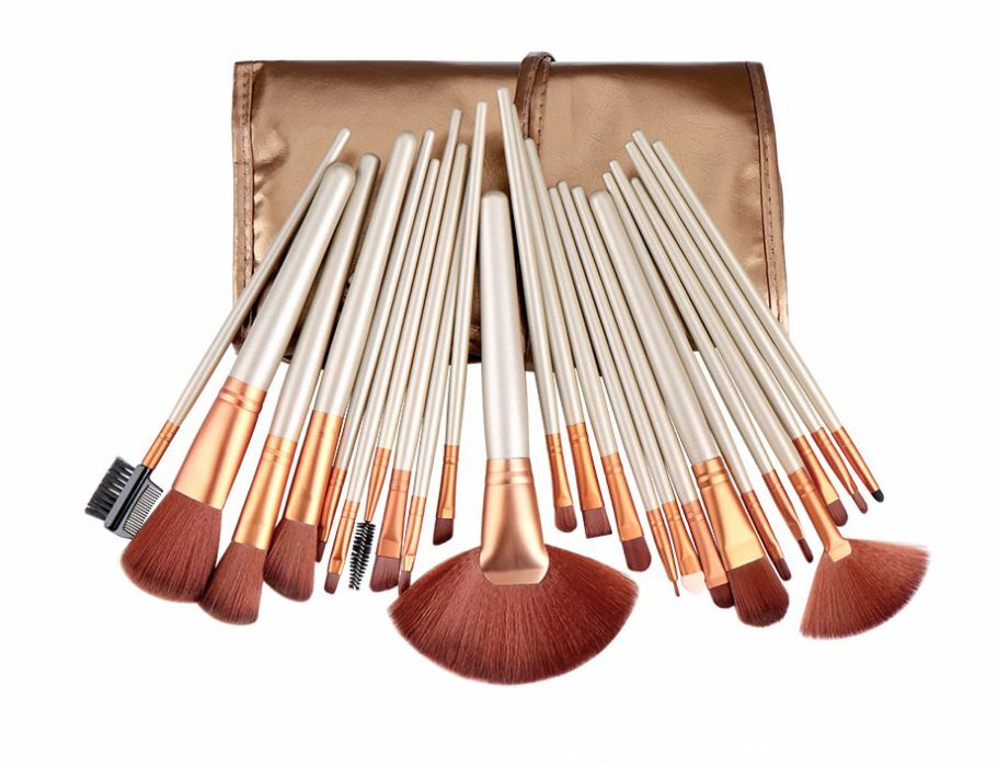 NEW AU 24 Professional Makeup Brush Kit Set Cosmetic Make Up Beauty Brushes - Picture 1 of 39